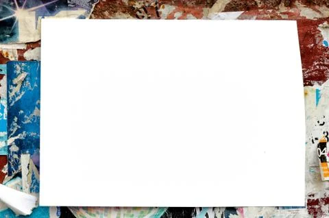 White paper Foto stock