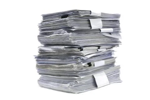 White paper Stock Photos