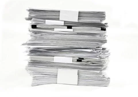 White paper Stock Photos