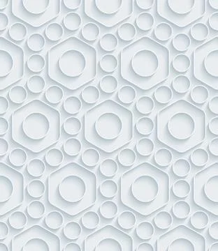 White paper seamless background. Stock Illustration