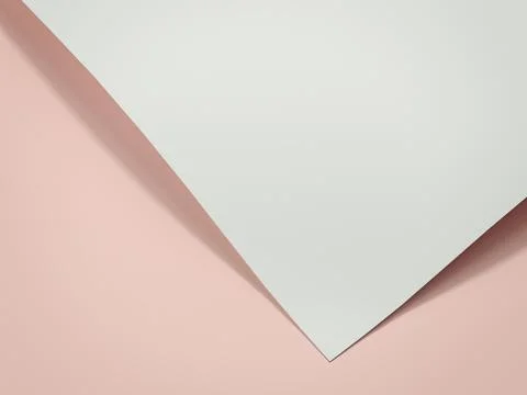 White paper sheet. 3d rendering イラスト素材
