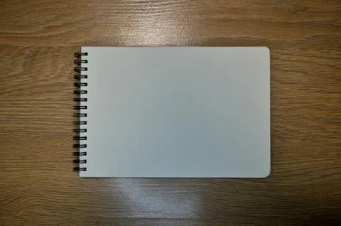 White paper sheet on wood pattern and texture for background Stock Photos