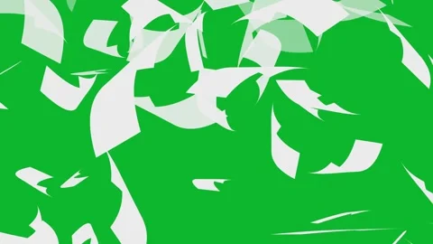 White paper sheets flying and explosion effect animation background. Video stock 336621543