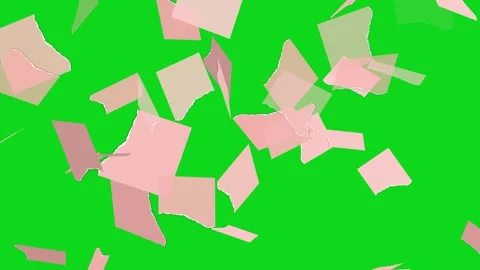 White paper sheets flying and explosion effect animation background. Video stock 336621583