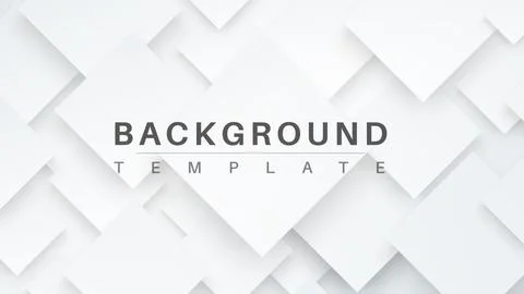 White paper square background. Abstract business template. Stock Illustration