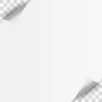 White Paper Sticker Note Memo Stock Illustration