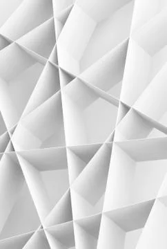 White paper stripes structure 3 d pattern 库存插图