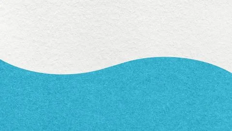 White paper texture background with light turquoise horizontal curved wavy sp Stockillustratie