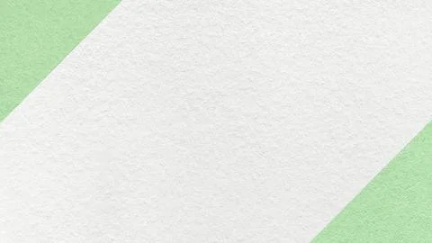 White paper texture background with light green mint corners and copy space.. 库存照片