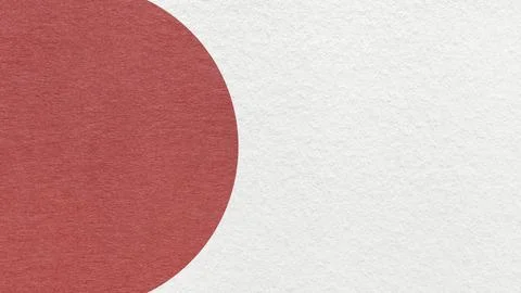 White paper texture background with maroon semicircle and copy space for ba.. Stock Illustration