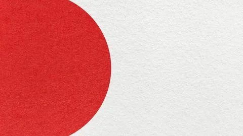 White paper texture background with scarlet red semicircle and copy space for Stock Illustration