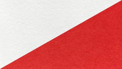 White paper texture two color background with red diagonal split and copy s.. Stock Illustration