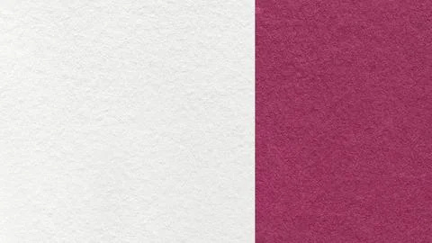 White paper texture two color background with dark purple vertical split an.. Stock Illustration