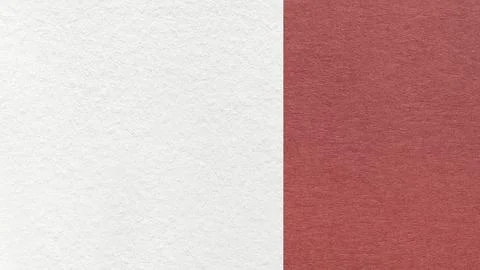White paper texture two color background with maroon vertical split and cop.. Stock Illustration