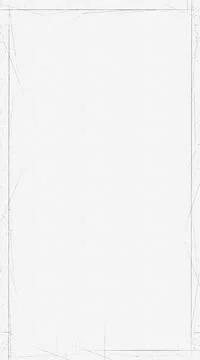 White paper with textures. Vertical frame on a white background. Stock Illustration