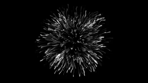 White Particle Burst Effect Stockbeeldmateriaal 346303747