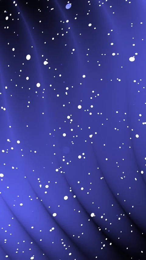 White particle in dark blue background, aesthetic evoking a serene sense of Stock Footage 313090407