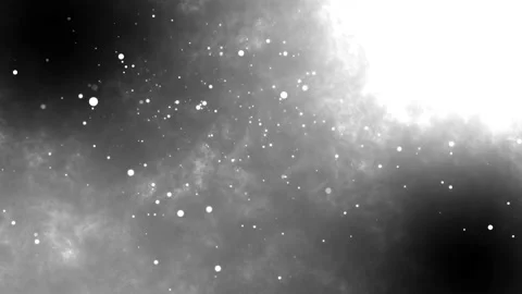 White Particles Background Stock Footage 140833822