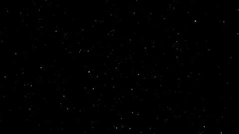 White particles on black background Stock Illustration