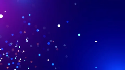 White particles with blue background Stock Footage 185834404