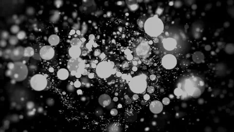 White Particles Explode Transition Reveal Stock Footage 305005781