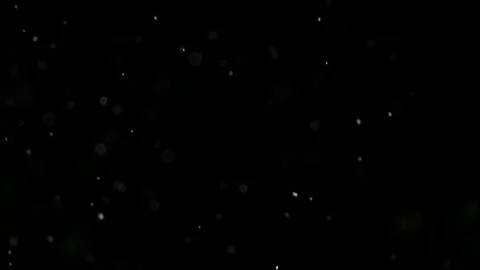 White Particles Fall Like Snow In Slow Motion Stock Footage 70370014