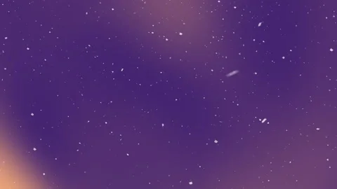 White Particles Falling Over Soft Colorful Gradient Background Video stock 333984023