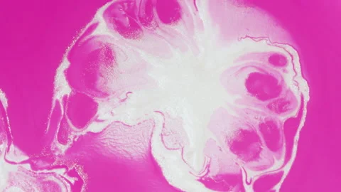 White Particles flowing on Pink Background, VJ, Vlogger and motion Art concepts. Stock Footage 134980108