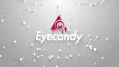 White Particles Logo Reveal Stock After Effects