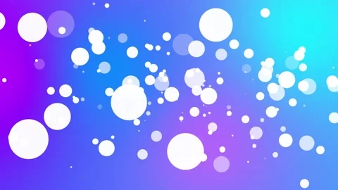 White particles in motion, violet gradient background Stock Footage 244384168