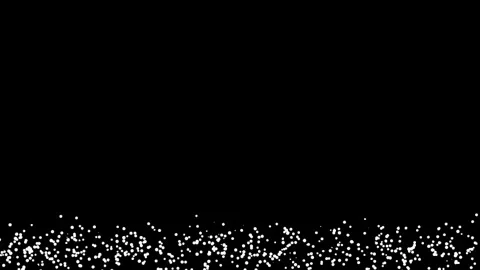 White particles move from bottom to top. Video stock 321013210