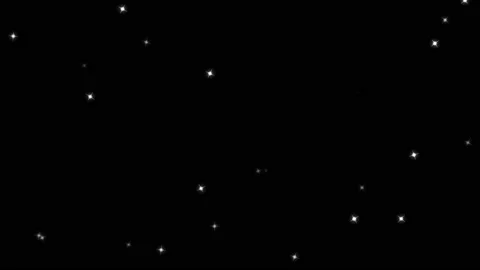 White particles moving on a black backg... | Stock Video | Pond5
