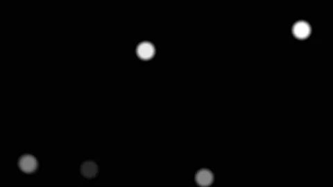 White particles moving on a black backg... | Stock Video | Pond5