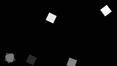 White particles moving on a black backg... | Stock Video | Pond5