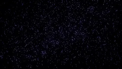 White particles moving up on dark background, futuristic, technological overlays Stock Footage 337701334
