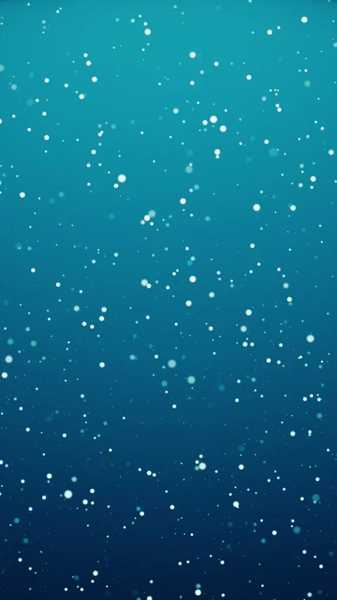 White Particles Over Blue Stock Footage 312111676