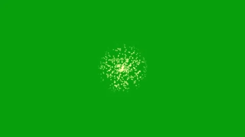 White particles vortex motion graphics with green screen background Stock Footage 149844573