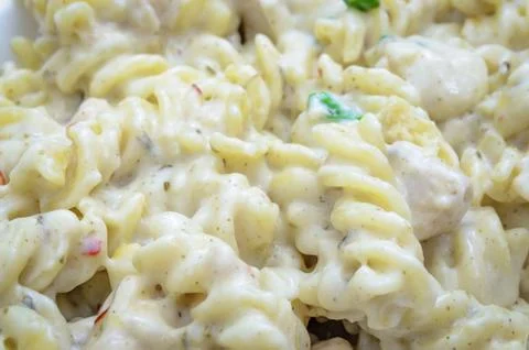 White Pasta Background Stock Photos