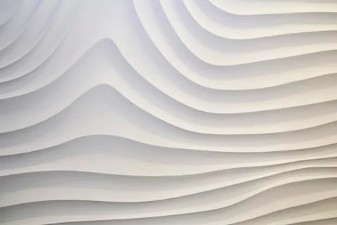 White pattern background with horizontal wave. Backgrounds and Textures Stock Photos
