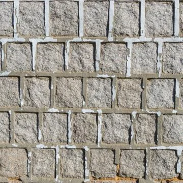 White pattern brick wall texture and background. Stock Photos