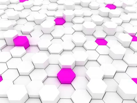 White pattern Stock Illustration