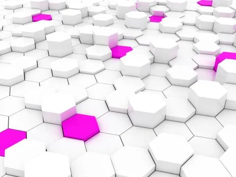 White pattern Stock Illustration