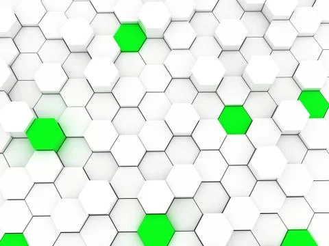 White pattern Stock Illustration