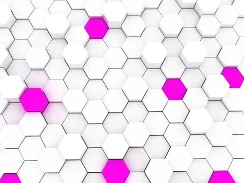 White pattern Stock Illustration