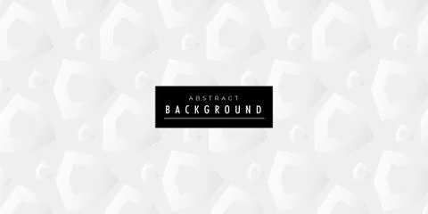 White pattern symmetric background Stock Illustration