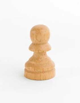 White Pawn Stock Photos