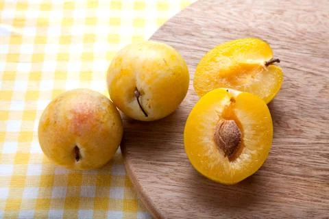 White peach Stock Photos