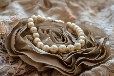 White Pearls 写真素材