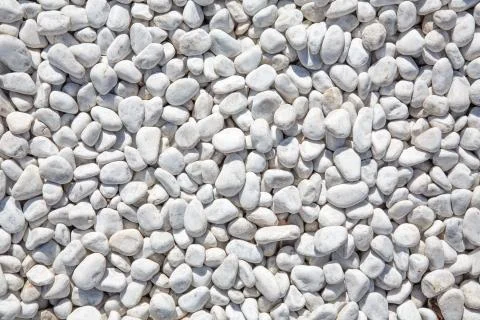 White Pebble Texture Stock Photos