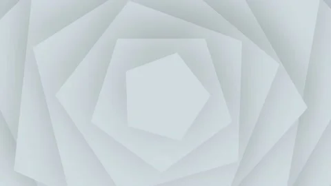 White pentagon shape pattern with duotone colors abstract. Beautiful Stock Footage 170380217